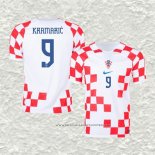 Camiseta Primera Croacia Jugador Kramaric 2022