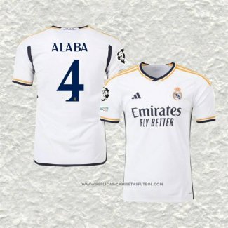 Camiseta Primera Real Madrid Jugador Alaba 23-24