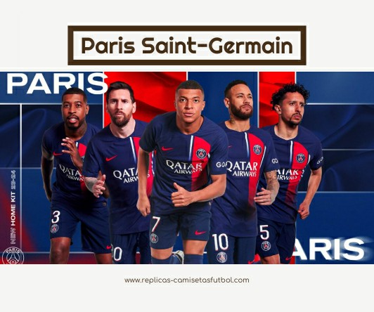 Replicas camisetas Paris Saint-Germain